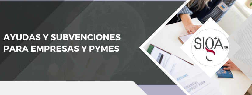 Ayudas y subvenciones para empresas y pymes (junio-julio)